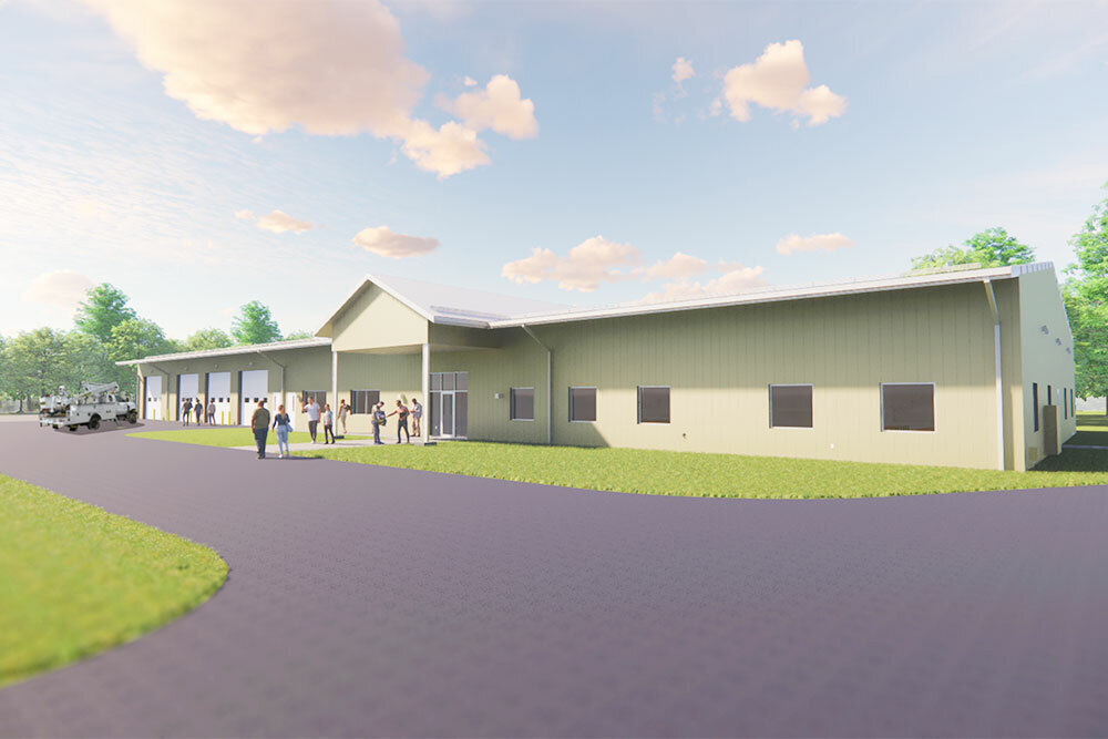The Richwood Valley workforce training facility is slated for completion by January 2025.